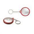 Circular Flashlight Key Ring